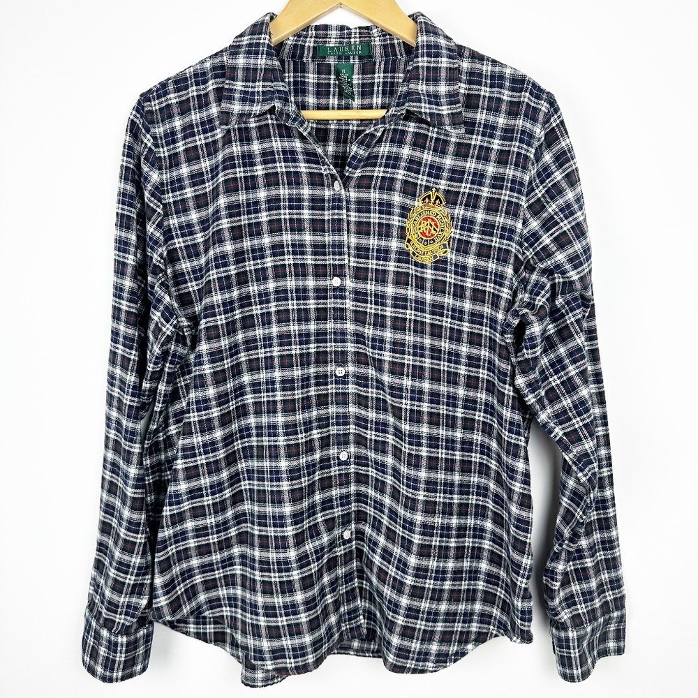 LAUREN RALPH PLAUREN COTTON SHIRT